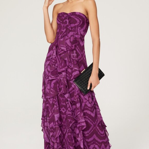 Lauren Ralph Lauren Karilline Strapless Evening Gown - Picture 9 of 11